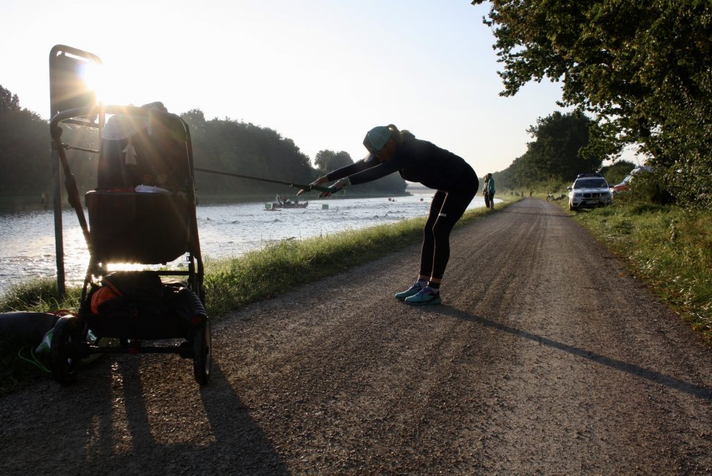 Daniela Bleymehl bei der Challenge Roth