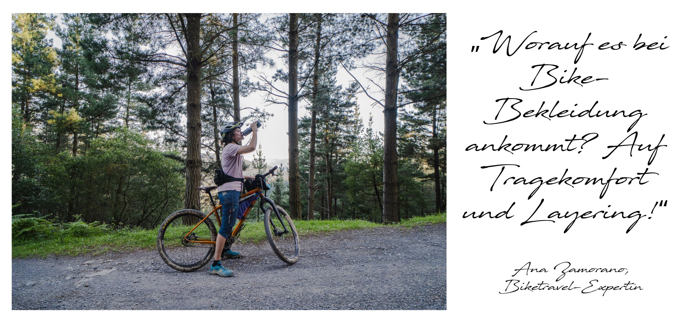 Ana Zamorano Biketraveling