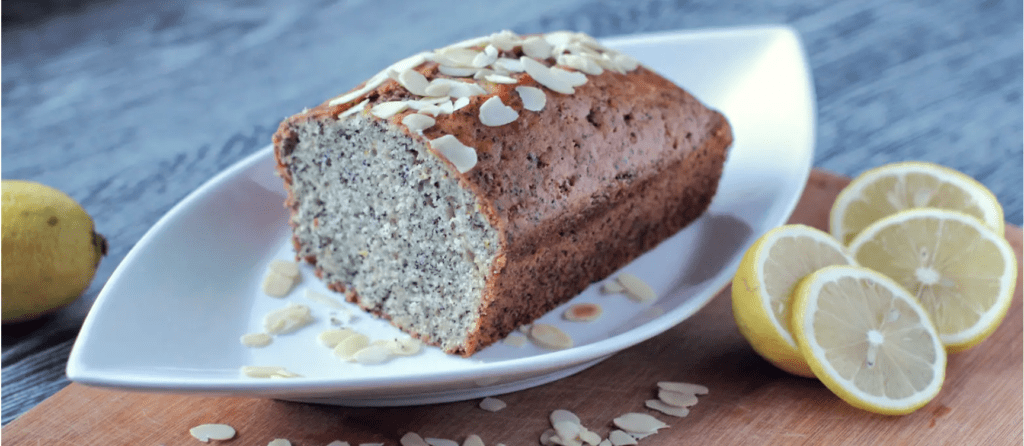 Mohnkuchen mit Zitrone