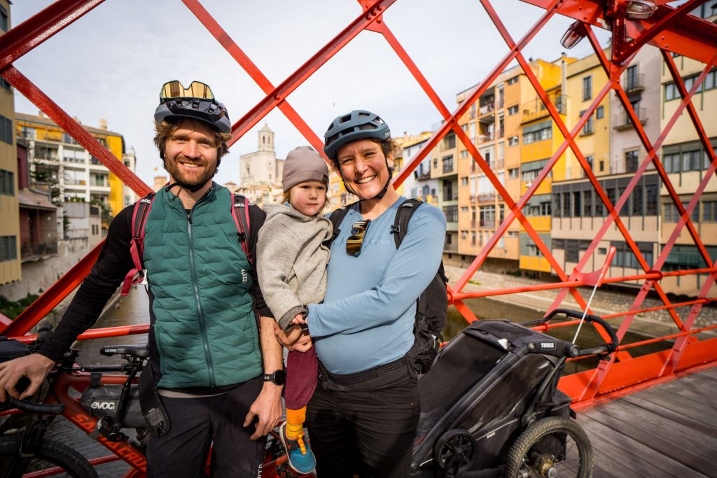 Bikepacking als Familie mit Max Schumann, Ines Thoma und ihrer Tochter